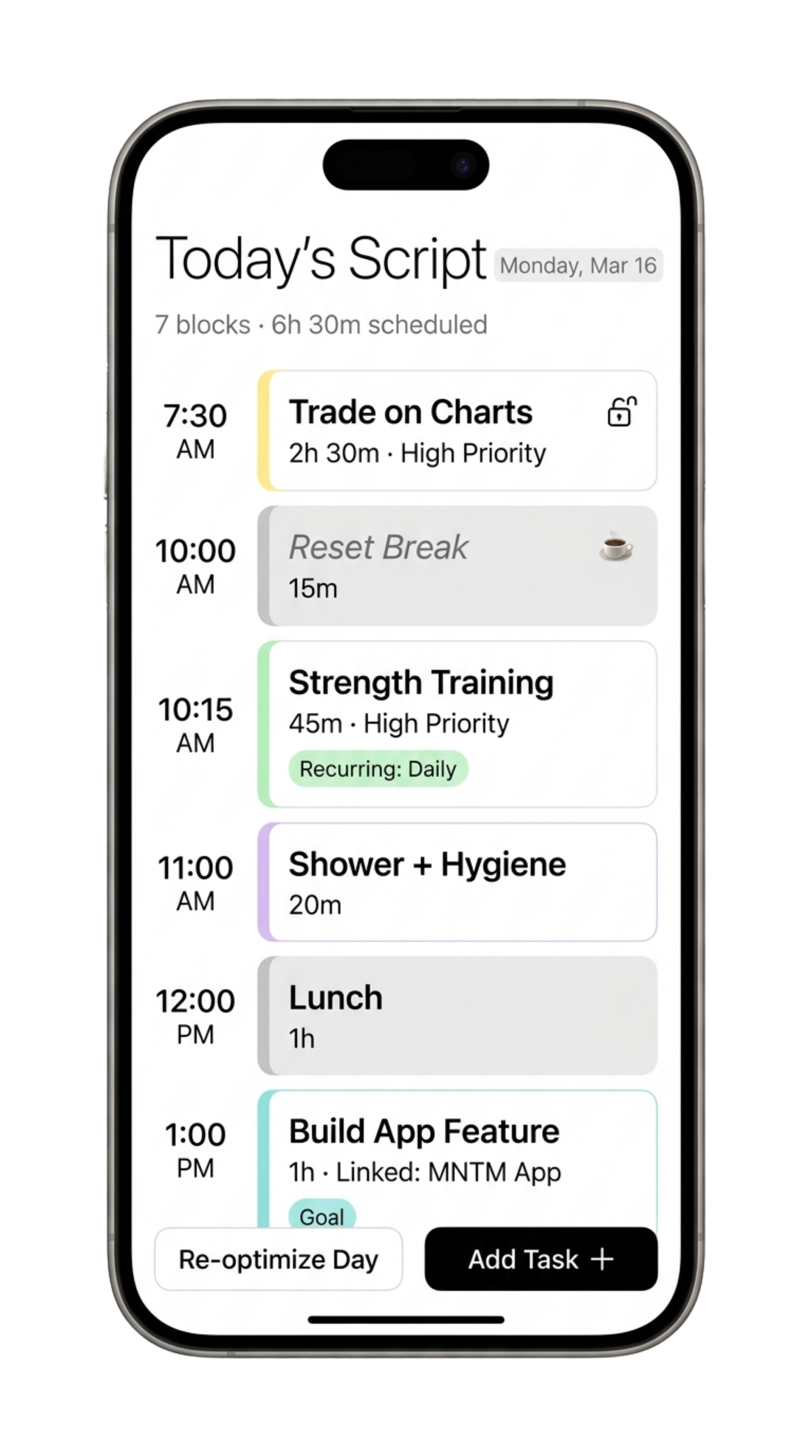 Script My Day — Your AI Daily Planner